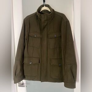 Banana Republic Dark Olive Military Jacket
